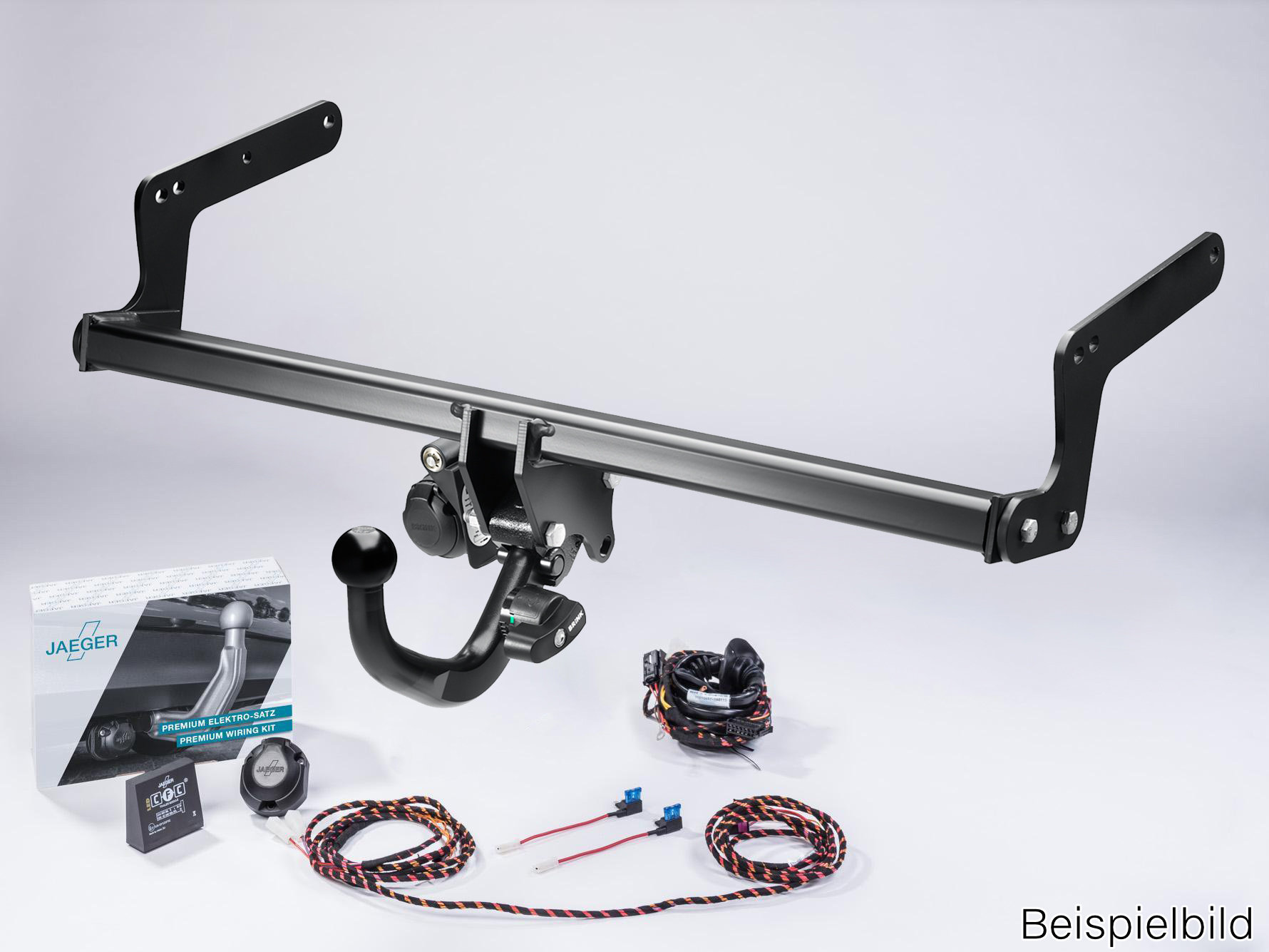 Brink Abnehmbare Anhängerkupplung + JAEGER automotive Elektrosatz 7D500439 OPEL INSIGNIA A Sports Tourer Typ G09